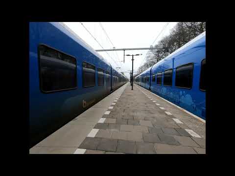 Treinen op 31 december 2018, Schiedam/Zwolle/Heino/Raalte/Wierden