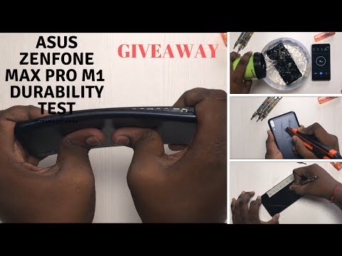 Asus Zenfone Max Pro M1-Durability Test - Flame test , Water Test, Drop Test , Scratch test