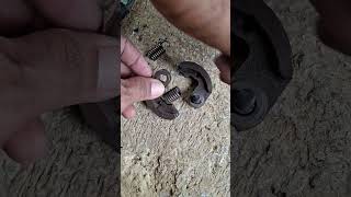 clutch problem ng bushcutter..hard starting..#maintenance #smallengine #mower