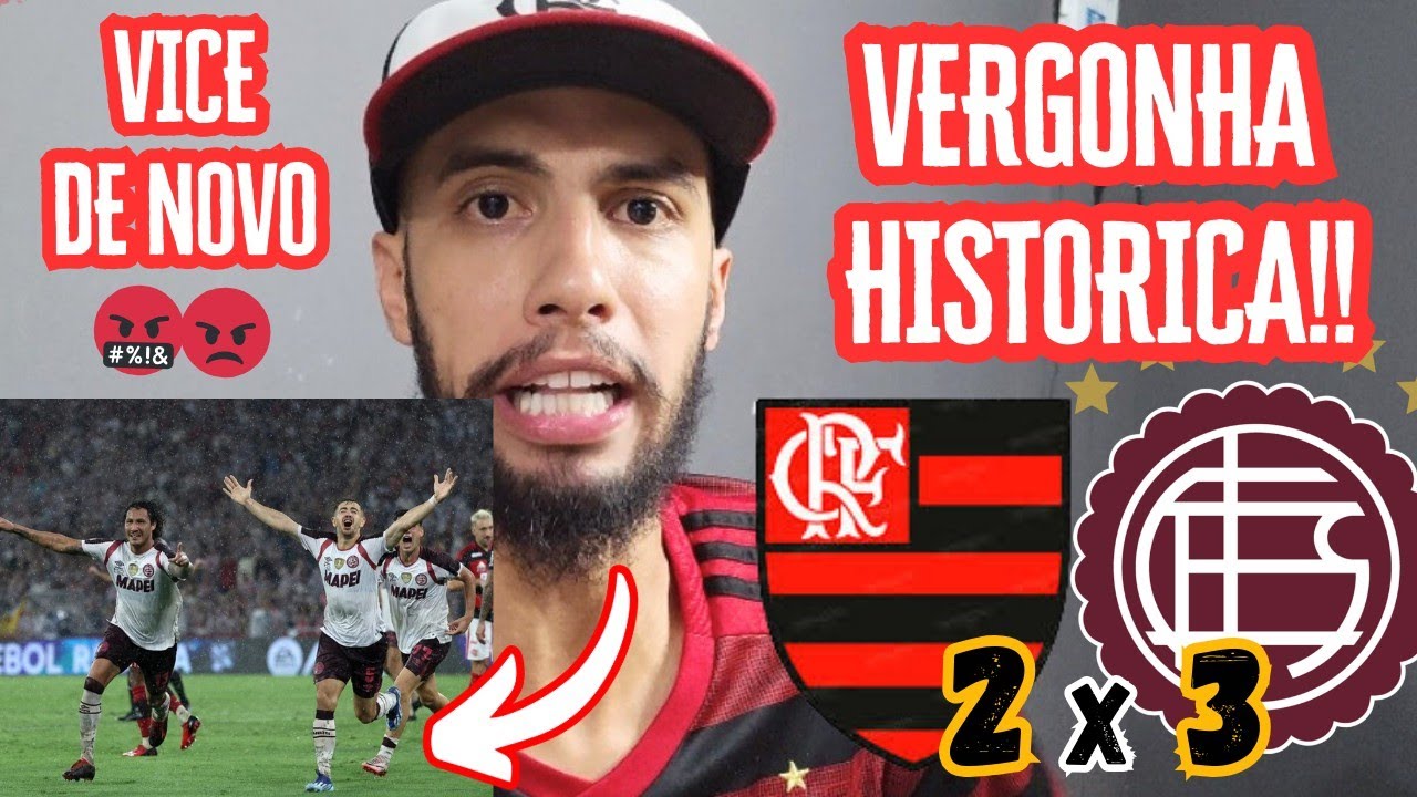 REACT FLAMENGO 2X3 LANÚS | RECOPA | MELHORES MOMENTOS