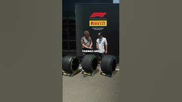 F1 Tires Explained. #f1 #automobile #motorsport #formula1 #racecar #mercedes #ferrari #mclaren