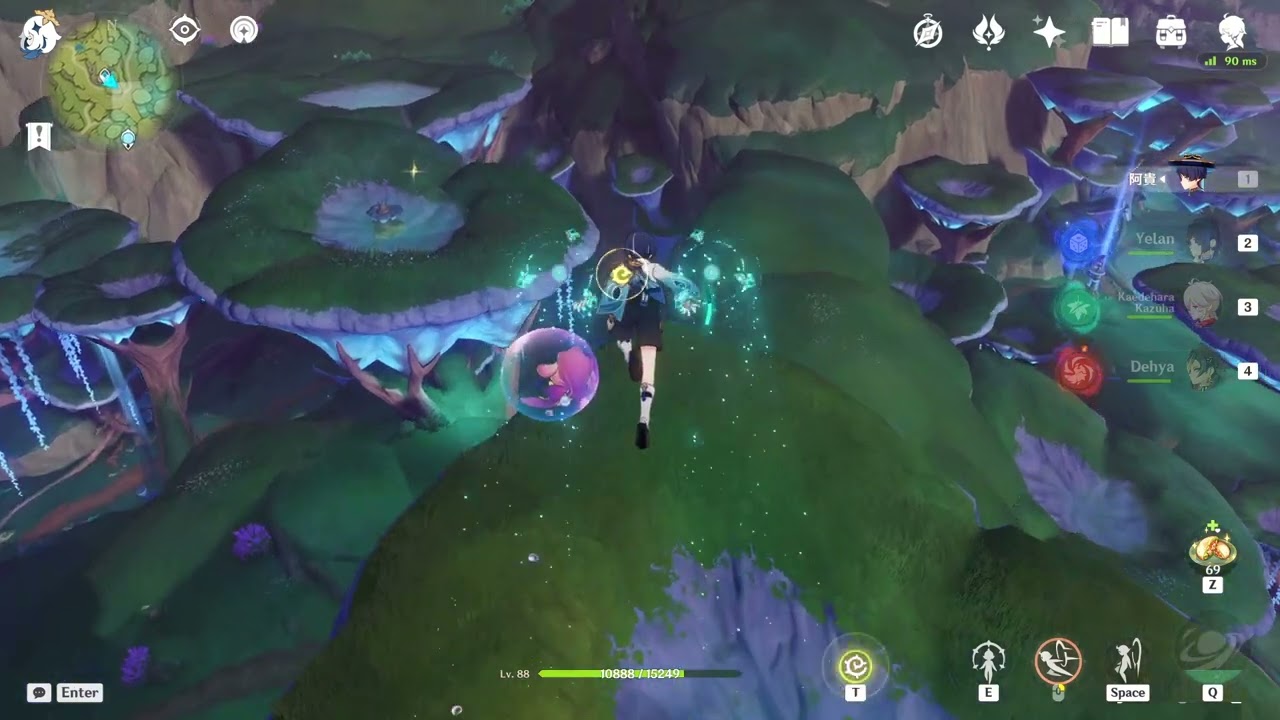 Sumeru: Mawtiyima Forest (3 spots) - Genshin Impact Artifact Farming Route