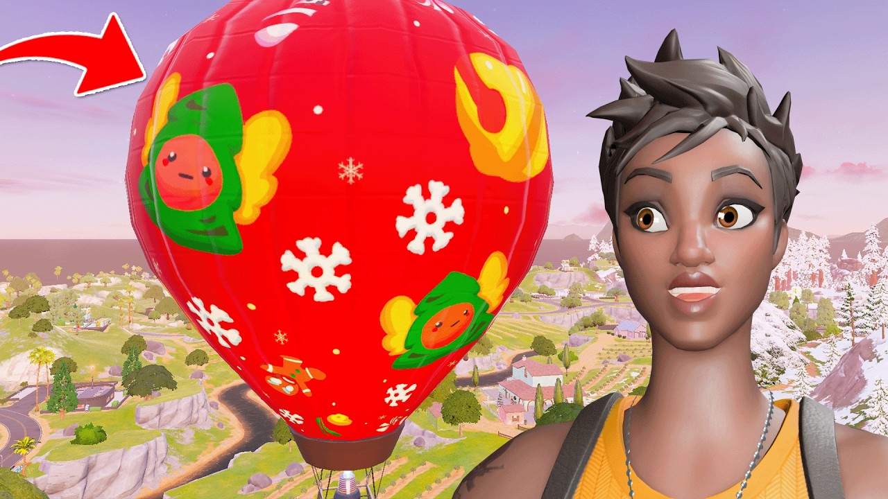 Fortnite, But I Can ONLY Loot THIS Balloon!
