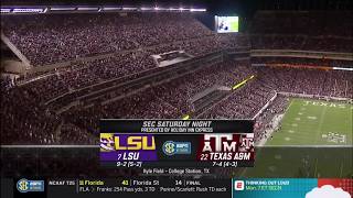 #7 LSU at #22 Texas A&M Week 13 2018 | Full Game 1080p60fps