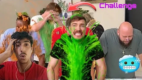 Reacting to MrBeast’s “Pick The Wrong Tube, Get Slimed” 😂🔥