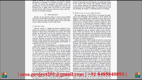 Network Coding As a Performance Booster for Concurrent Multi path Transfer of Data In Multi hop Wire