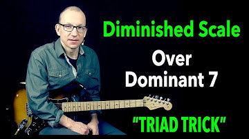 Diminished Scale over Dominant 7 - using a TRIAD - Q & A with Robert Renman