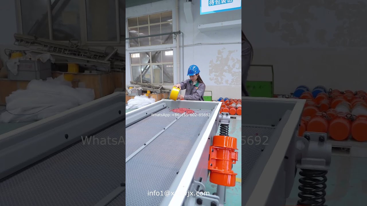 Linear vibra sieve/linear screening system/Vibratory Linear Screen for separating and Classifying