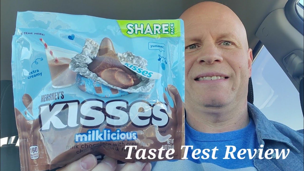 New Milklisous Hershey"s Kisses Taste Test Review YouTube