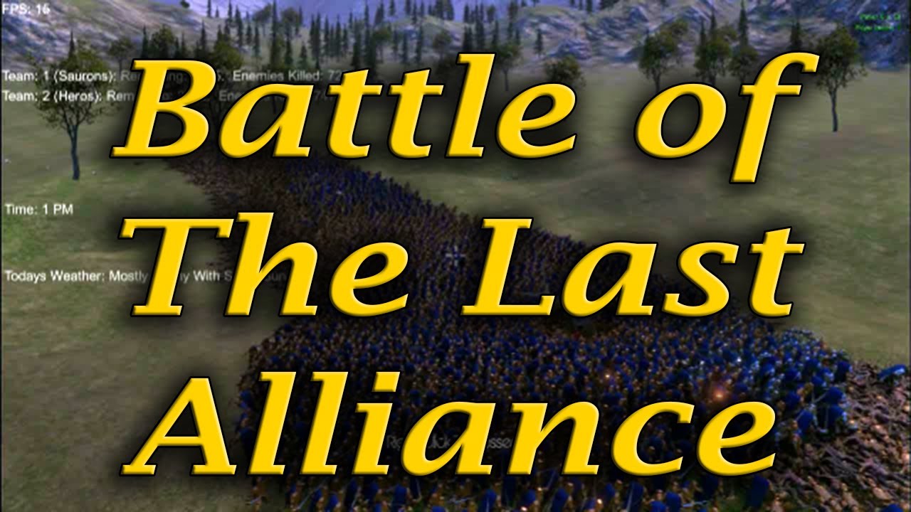 Ultimate Epic Battle Simulator Walkthrough - The Last Alliance ( UEBS Pc Gameplay )