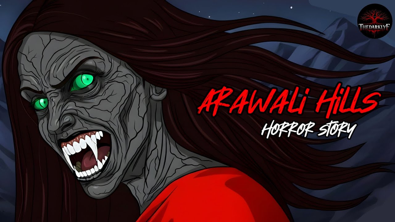 Arawali Hills | part 1 | Hindi Horror stories | Animated stories | Horrar animation 