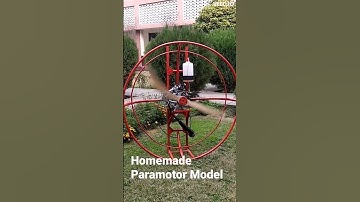Homemade Paramotor Model #shorts
