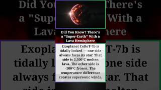 Did You Know? There's a "Super-Earth" With a Lava Hemisphere