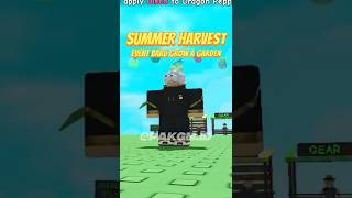 EVENT SUMMER HARVEST DI GROW A GARDEN #Roblox #GrowAGarden #RobloxFYP #GAG #Gardening