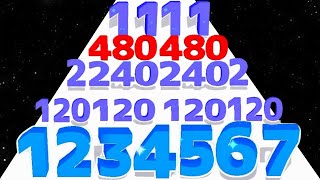Number Dash vs Level Up Runner - Level Up Number (Freeplay, Max Level) New Update screenshot 5