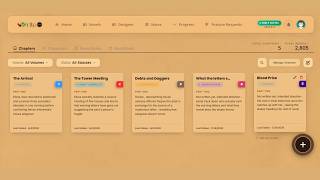 How to Create & Manage Chapters in WriteO (Free Novel Writing App) screenshot 4