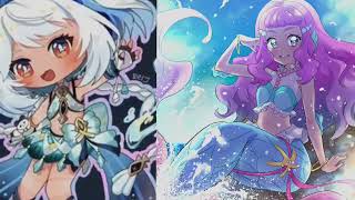 Queen of the Waves||Edit Fake Collab 🌊🐚Cure La Mer🐚🌊
