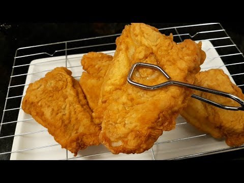    سمك مقلي مقرمش