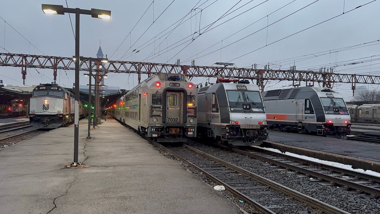 Busiest PM Rush Hour at Hoboken Terminal with Midtown Direct Diverted Trains | Part 2