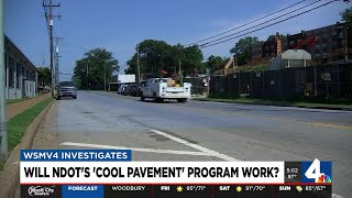 Will NDOTs Cool Pavement program work