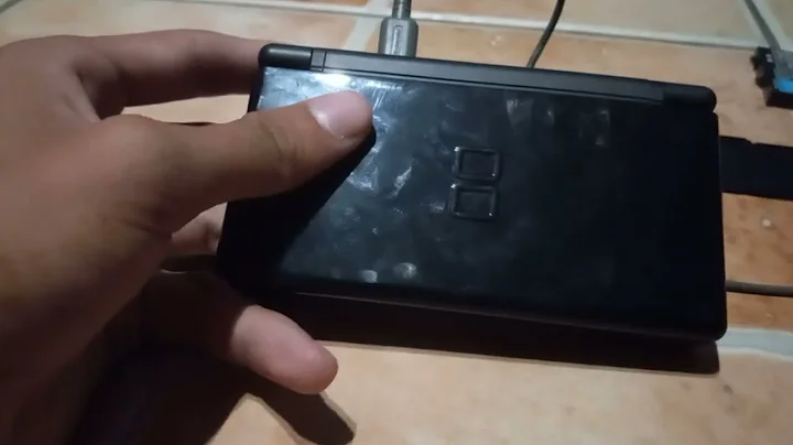 Orange light of death attempted  DS Lite fix