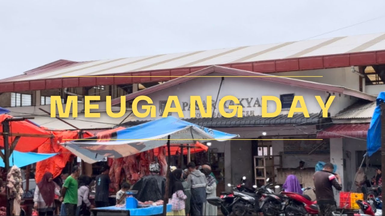 Suasana pasar almahira lamdingin banda aceh 