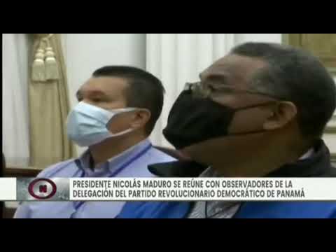 Nicolás Maduro se reúne con Pedro Miguel González y Quibian Panay