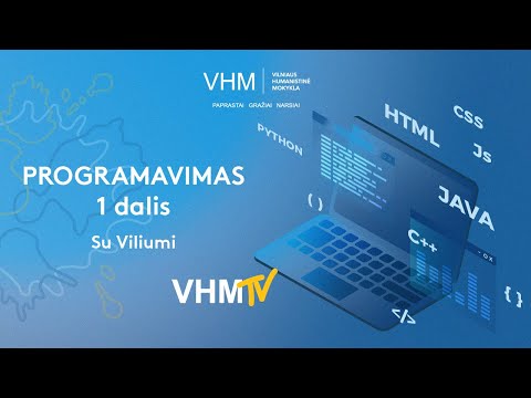 Video: Kaip išmokti programavimo kalbos (su paveikslėliais)