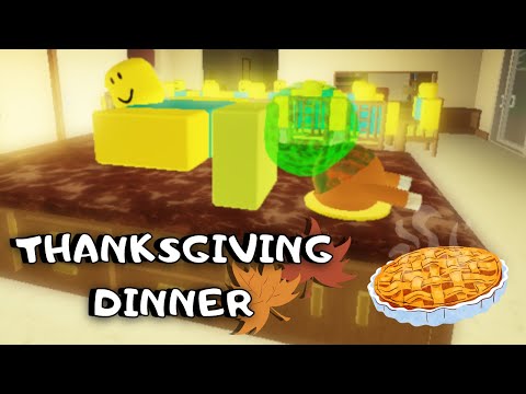 Noob Farts on Thanksgiving Dinner! (Roblox Animation)