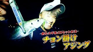 釣れスギの新発想・チョン掛けアジング！