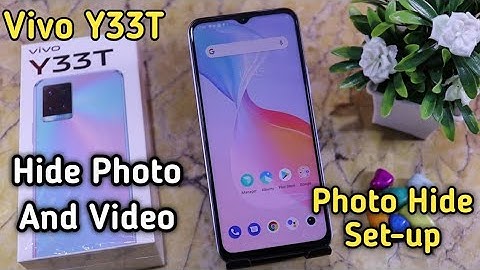 Photo Hide Vivo Y33T,How To Hide Photo And Video in Vivo Y33T Vivo Y33T Me Photo Hide Keise Kare,