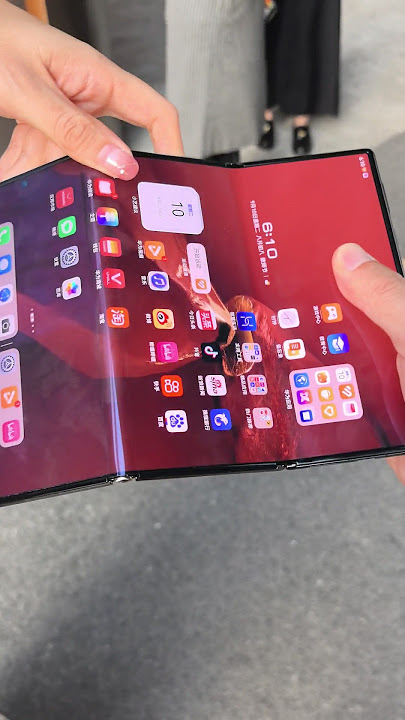 Huawei Mate XT double folding phone 🤯