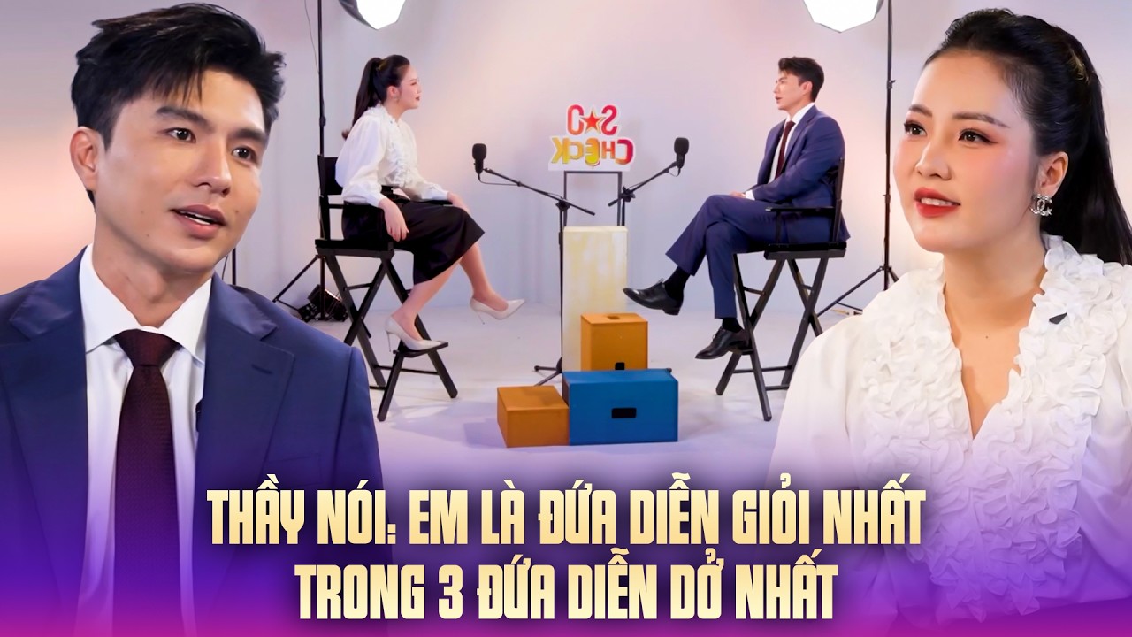 Steven Nguyễn: Thầy nói em là đứa diễn GIỎI NHẤT trong 3 đứa diễn DỞ NHẤT | SAO CHECK