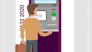 Watch how to deposit a cheque in an ATM