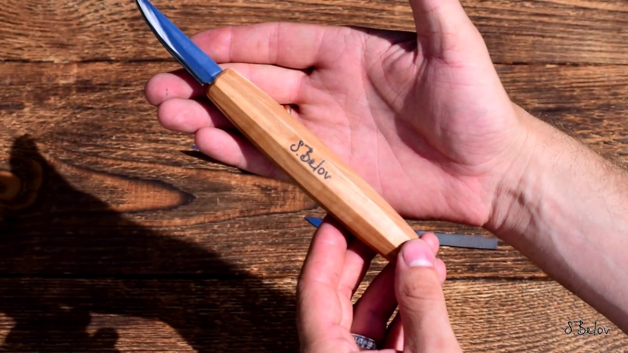 Эксперимент с ножами для резьбы - YouTube