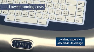 Linx 7900 Continuous Ink Jet Printer Video   High Quality Marking And Coding