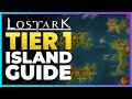 How to Power level Your Gear Score FAST With This Island Guide! (Tier 1 Gearing Guide)