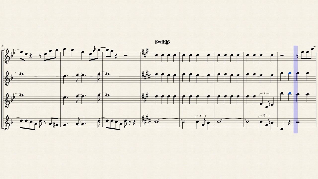 80's Hits Saxophone Quartet Poll YouTube