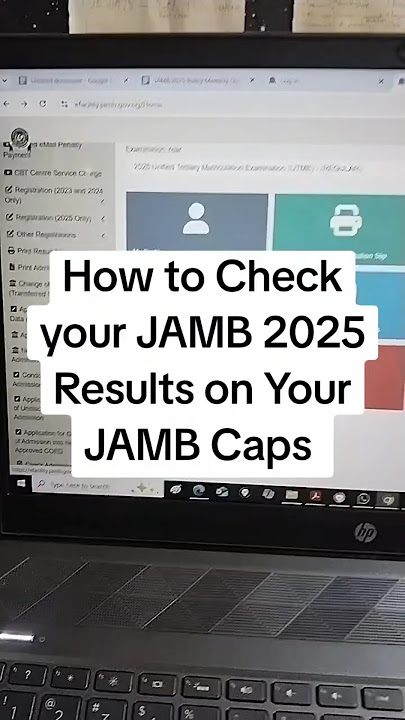 How to Check your JAMB 2025 Results on Your JAMB Caps #jamb #jamb2025 #dtwtutorials