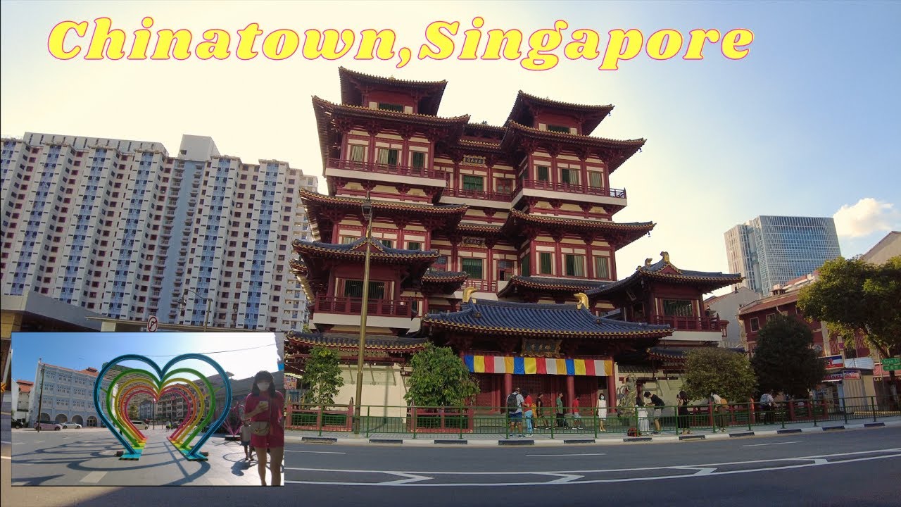 Chinatown of Singapore (4K)