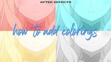 how to add mbl colorings on after effects (mac)