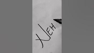 neha name calligraphy.. comments your name 💕#calligraphy#youtubeshorts #viral #signature #nameart