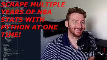 Python Tutorial: Web Scraping NBA Stats with Python Selenium