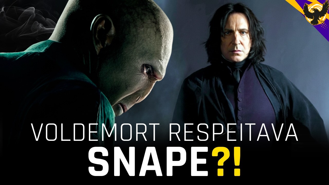 VOLDEMORT TINHA RESPEITO POR SNAPE EM HARRY POTTER!? Ele o Tratava Diferente?