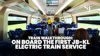 Thumbnail for Train walkthrough: On board the first Johor Bahru - Kuala Lumpur electric train service