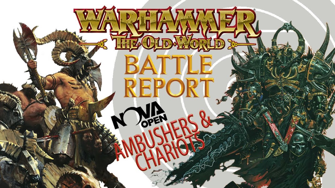 Warhammer: The Old World Battle Report | Beastmen Brayherds v Warriors of Chaos | 017