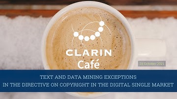 Text and Data Mining Exceptions in the Directive on Copyright in the Digital Single Market