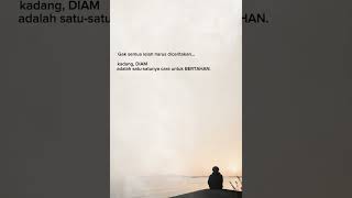 Belajar kuat tanpa banyak suara.#katasedih #katabijak #selfreminder #overthinking