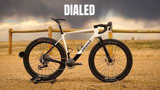 2.2” rigid or 50mm with suspension New Obed GVR tested at Desert Gravel