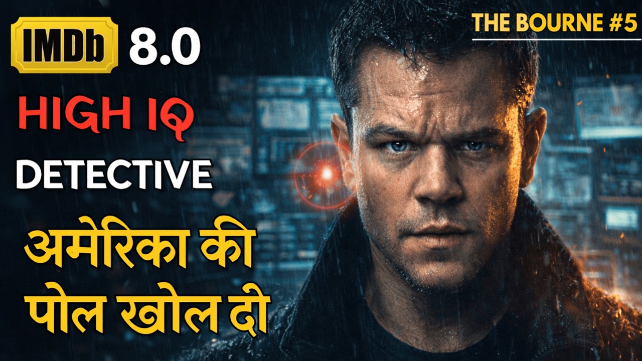 America Ka Sabse Dangerous Agent Wapas Aa Gaya | The Bourne #5 Explained in Hindi